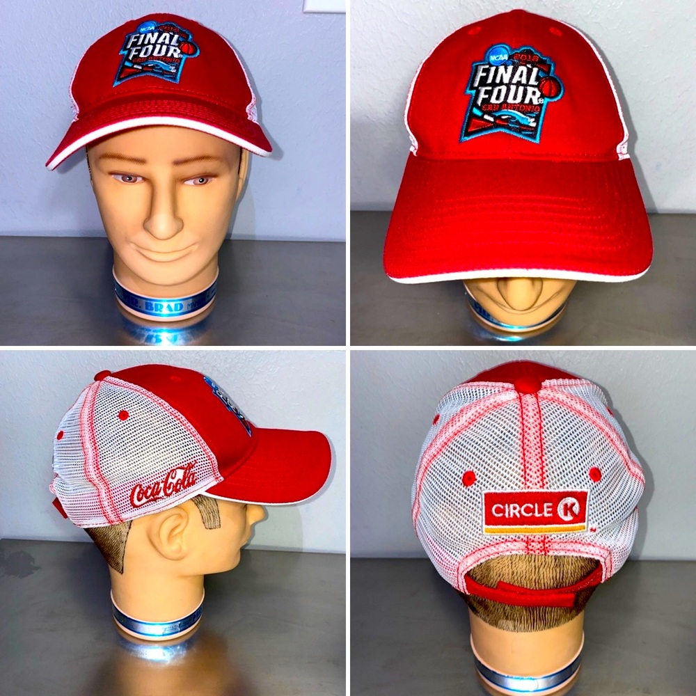 2018 NCAA Final Four Baseball Mesh Back Cap San Antonio Tournament Villanova Won